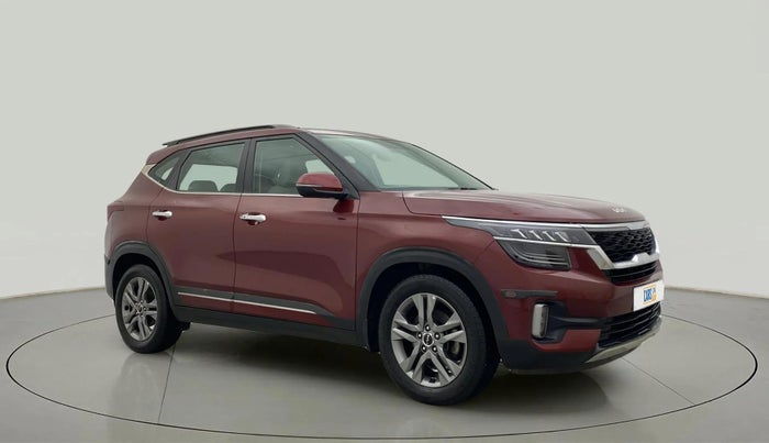 2021 KIA SELTOS HTX IVT 1.5 PETROL, Petrol, Automatic, 60,179 km, Right Front Diagonal