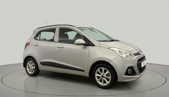 2015 Hyundai Grand i10 ASTA 1.2 KAPPA VTVT, Petrol, Manual, 34,424 km, Right Front Diagonal