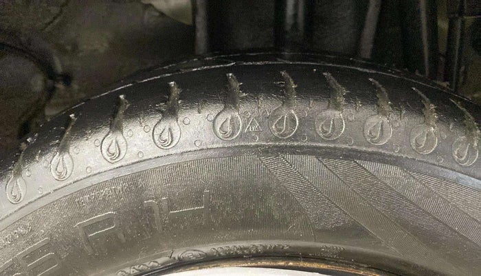 2022 Tata Tiago XM CNG, CNG, Manual, 44,239 km, Left Rear Tyre Tread