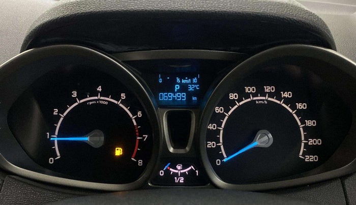 2016 Ford Ecosport TITANIUM 1.5L PETROL AT, Petrol, Automatic, 69,471 km, Odometer Image