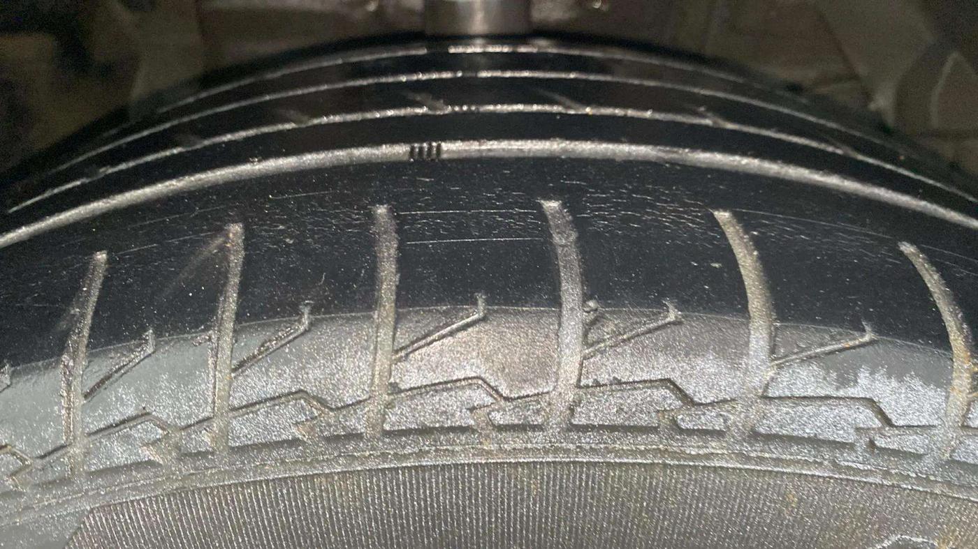 2020 Maruti S Cross ZETA 1.5, Petrol, Manual, 53,318 km, Right Front Tyre Tread