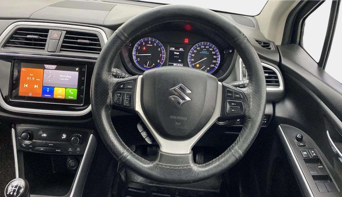 2020 Maruti S Cross ZETA 1.5, Petrol, Manual, 53,318 km, Steering Wheel Close Up