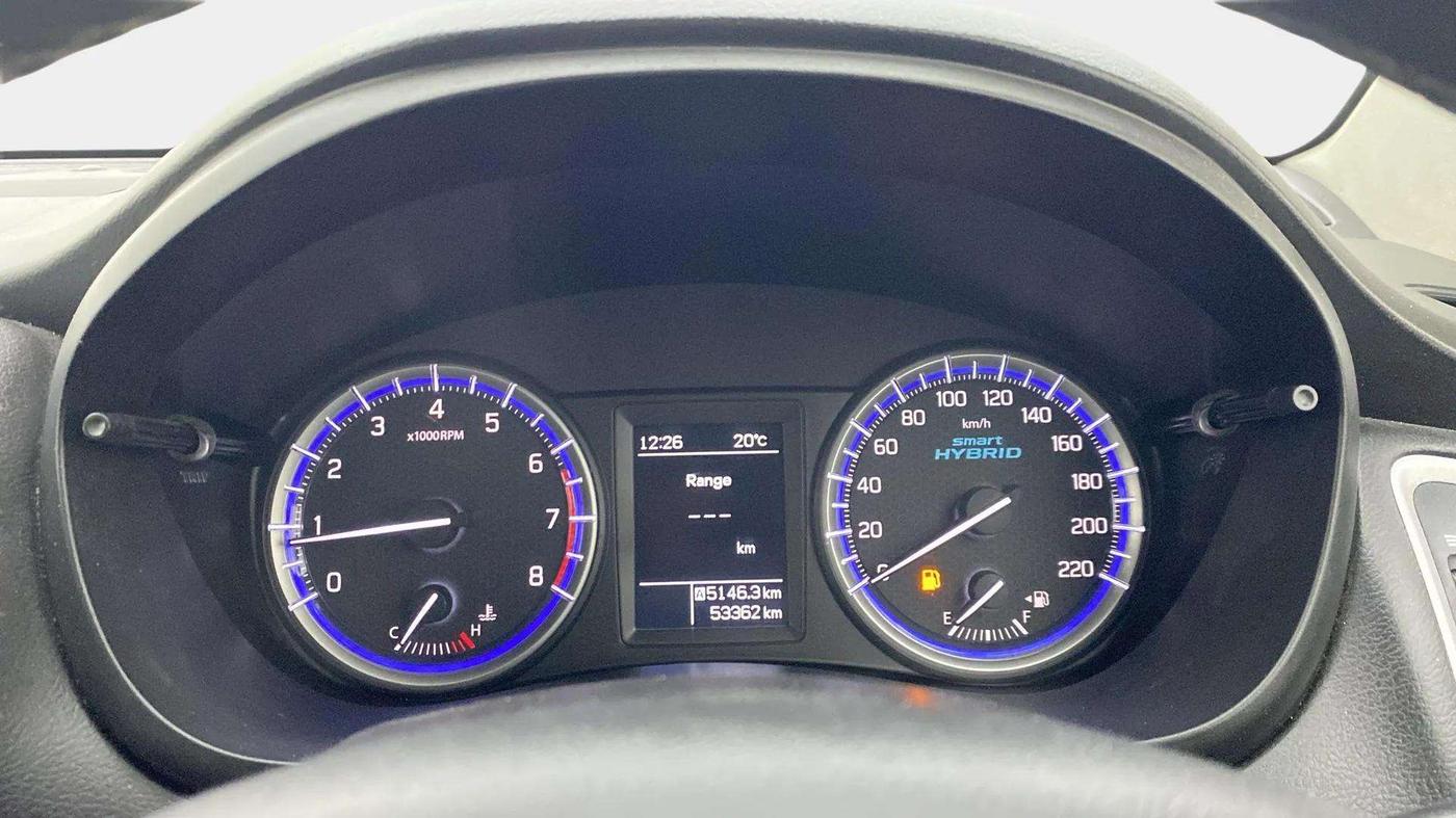 2020 Maruti S Cross ZETA 1.5, Petrol, Manual, 53,318 km, Odometer Image