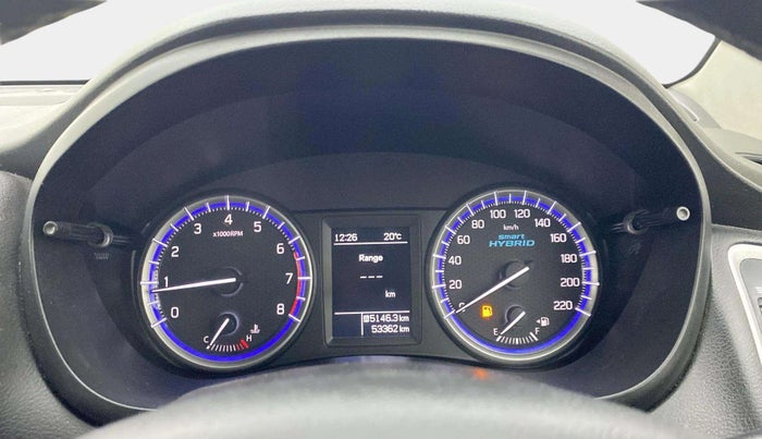 2020 Maruti S Cross ZETA 1.5, Petrol, Manual, 53,318 km, Odometer Image