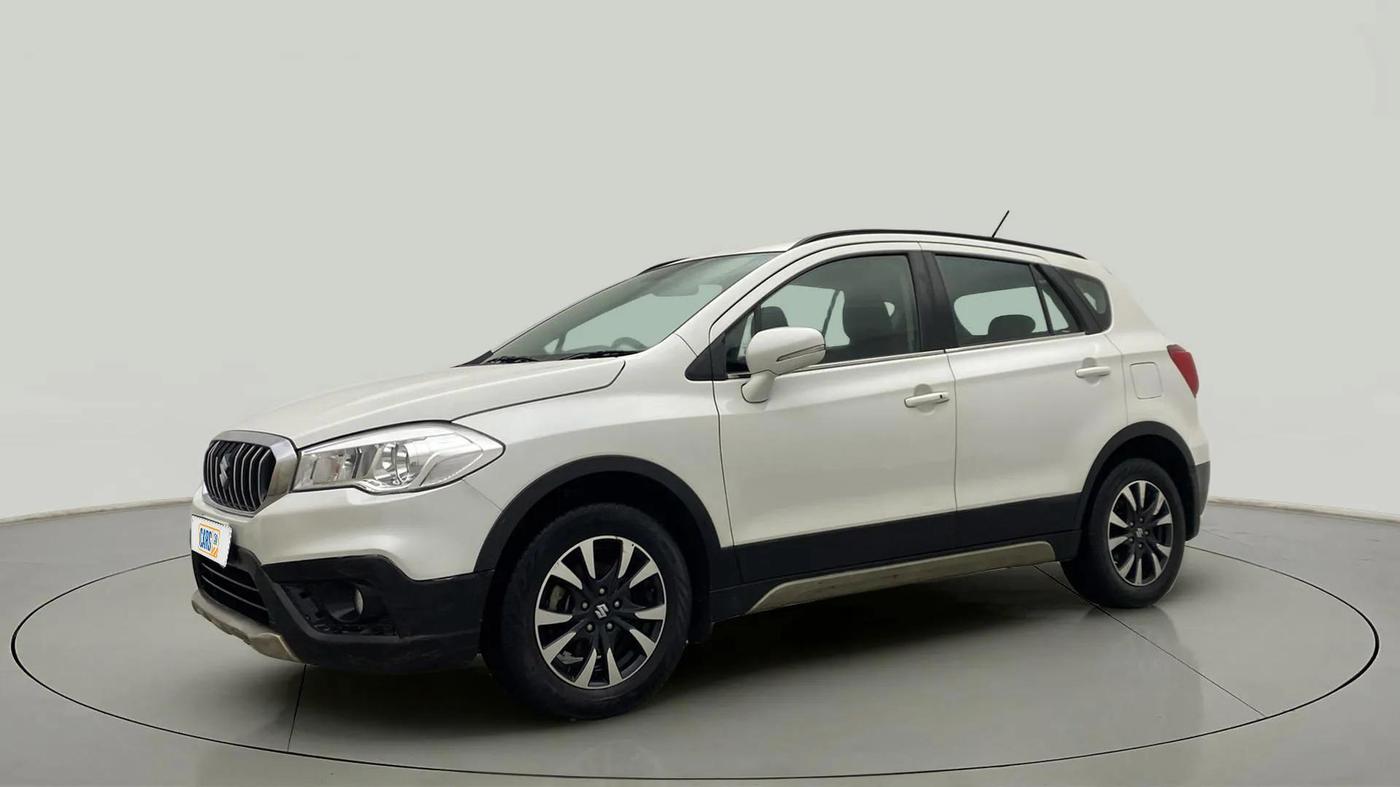 2020 Maruti S Cross ZETA 1.5, Petrol, Manual, 53,318 km, Left Front Diagonal