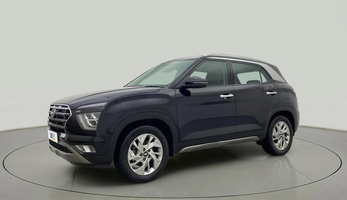 2021 Hyundai Creta SX IVT 1.5 PETROL, Petrol, Automatic, 48,515 km, Left Front Diagonal