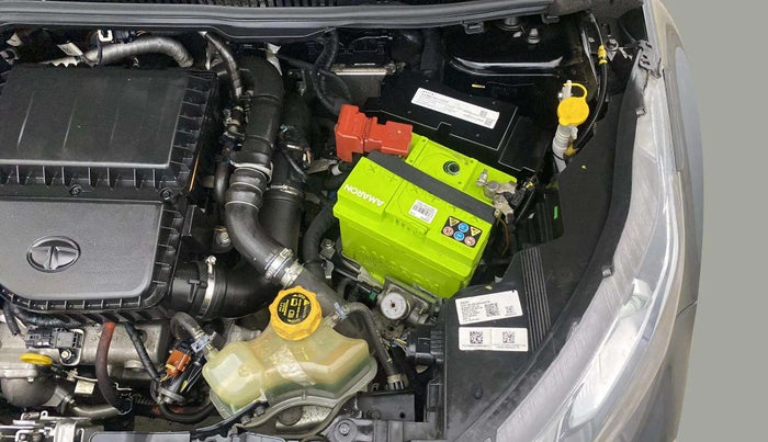 2023 Tata NEXON XZA PLUS LUX SUNROOF DARK DIESEL, Diesel, Automatic, 28,965 km, Engine View - Left