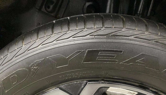 2023 Tata NEXON XZA PLUS LUX SUNROOF DARK DIESEL, Diesel, Automatic, 28,965 km, Left Rear Tyre Tread