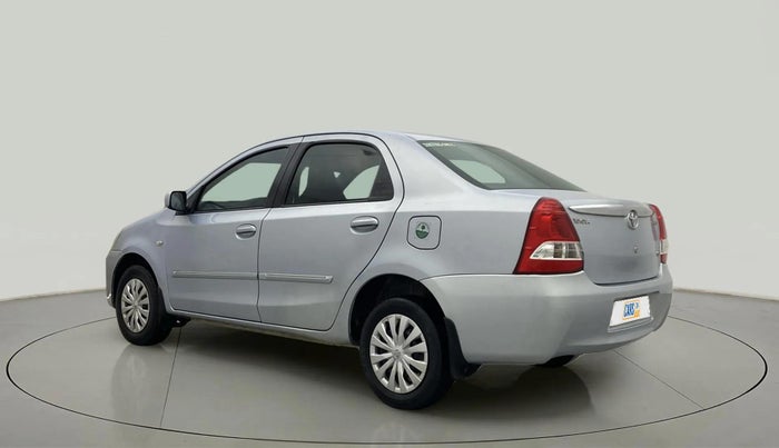2012 Toyota Etios G, Petrol, Manual, 65,705 km, Left Back Diagonal