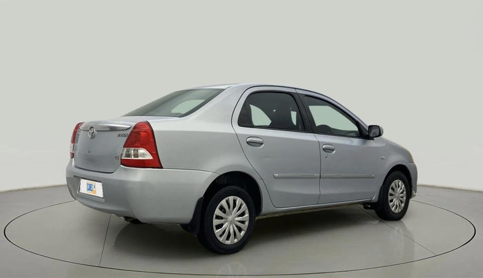 2012 Toyota Etios G, Petrol, Manual, 65,705 km, Right Back Diagonal