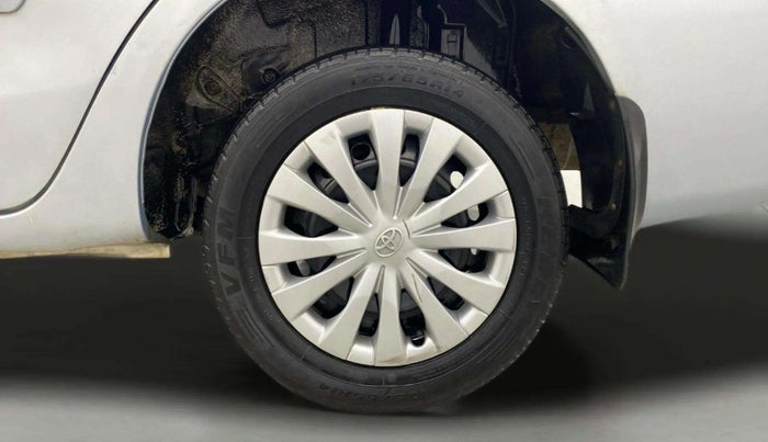 2012 Toyota Etios G, Petrol, Manual, 65,705 km, Left Rear Wheel