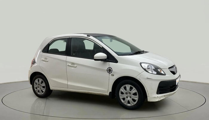 2014 Honda Brio S MT, Petrol, Manual, 64,374 km, Right Front Diagonal