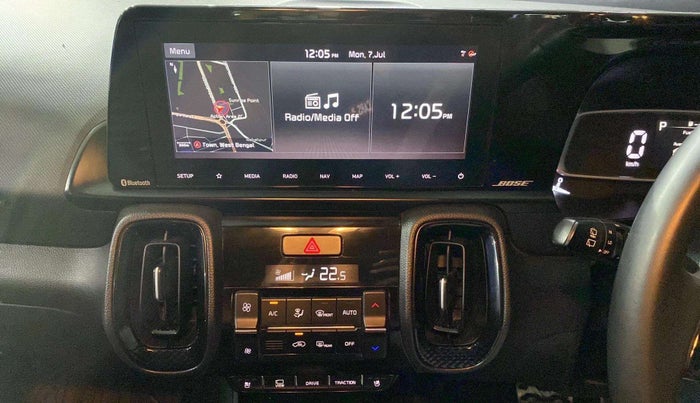 2020 KIA SONET GTX PLUS 1.0 DCT DUAL TONE, Petrol, Automatic, 14,472 km, Air Conditioner