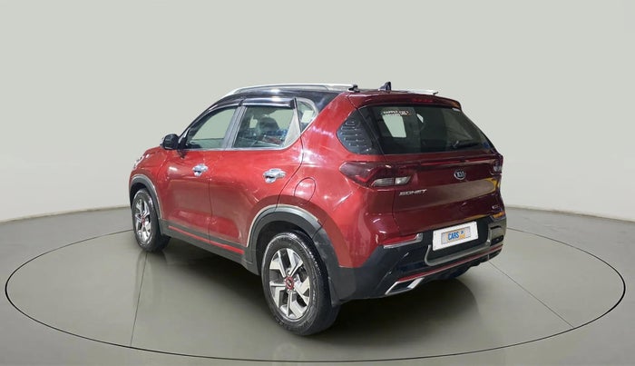 2020 KIA SONET GTX PLUS 1.0 DCT DUAL TONE, Petrol, Automatic, 14,472 km, Left Back Diagonal