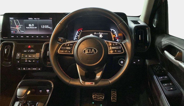 2020 KIA SONET GTX PLUS 1.0 DCT DUAL TONE, Petrol, Automatic, 14,472 km, Steering Wheel Close Up