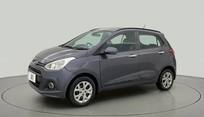 2014 Hyundai Grand i10 SPORTZ 1.2 KAPPA VTVT, Petrol, Manual, 37,254 km, Left Front Diagonal