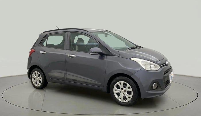2014 Hyundai Grand i10 SPORTZ 1.2 KAPPA VTVT, Petrol, Manual, 37,254 km, Right Front Diagonal