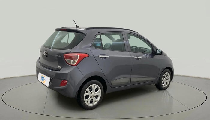 2014 Hyundai Grand i10 SPORTZ 1.2 KAPPA VTVT, Petrol, Manual, 37,254 km, Right Back Diagonal