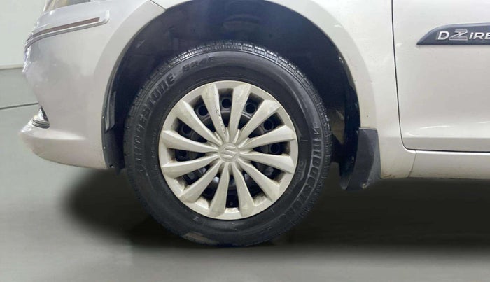 2016 Maruti Swift Dzire VXI, CNG, Manual, 91,055 km, Left Front Wheel