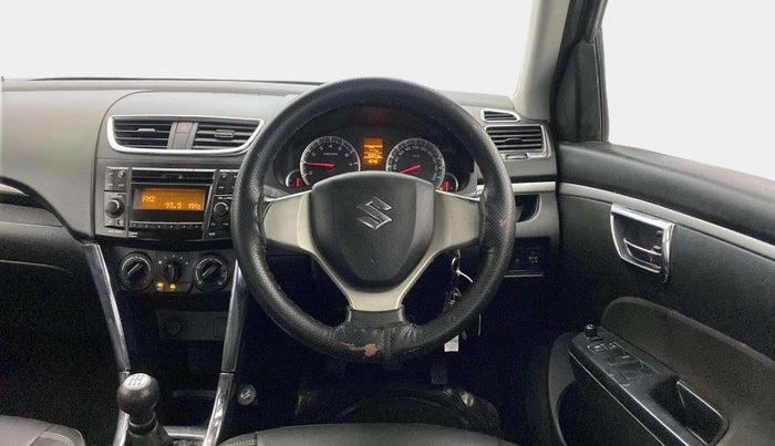 2015 Maruti Swift VXI, Petrol, Manual, 50,033 km, Steering Wheel Close Up