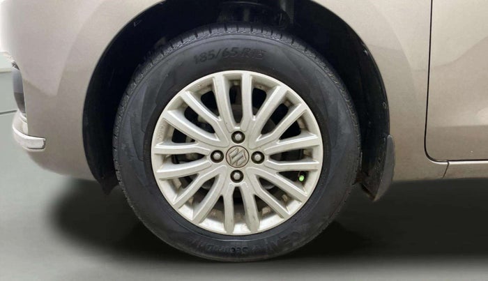 2017 Maruti Dzire ZXI, Petrol, Manual, 1,00,368 km, Left Front Wheel