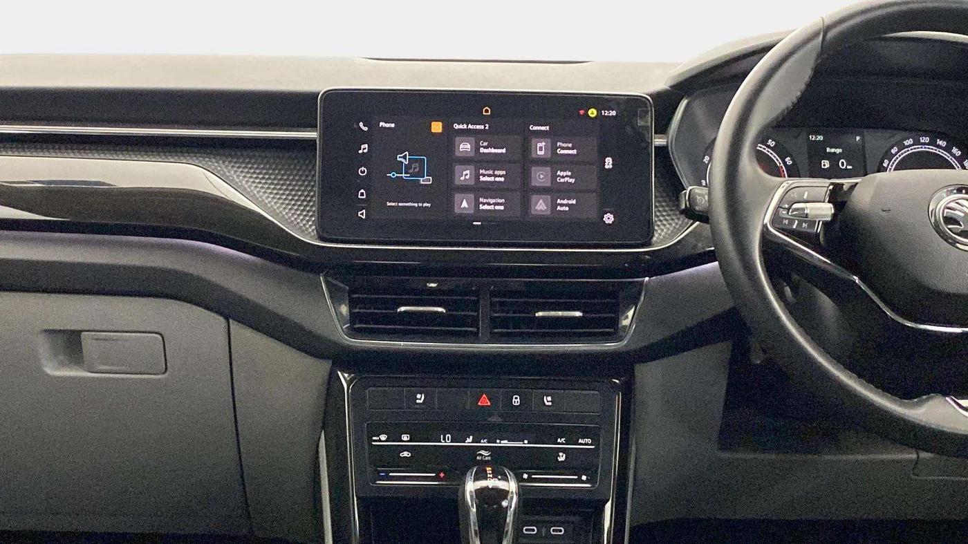 2021 Skoda KUSHAQ STYLE 1.0L TSI AT, Petrol, Automatic, 54,778 km, Air Conditioner