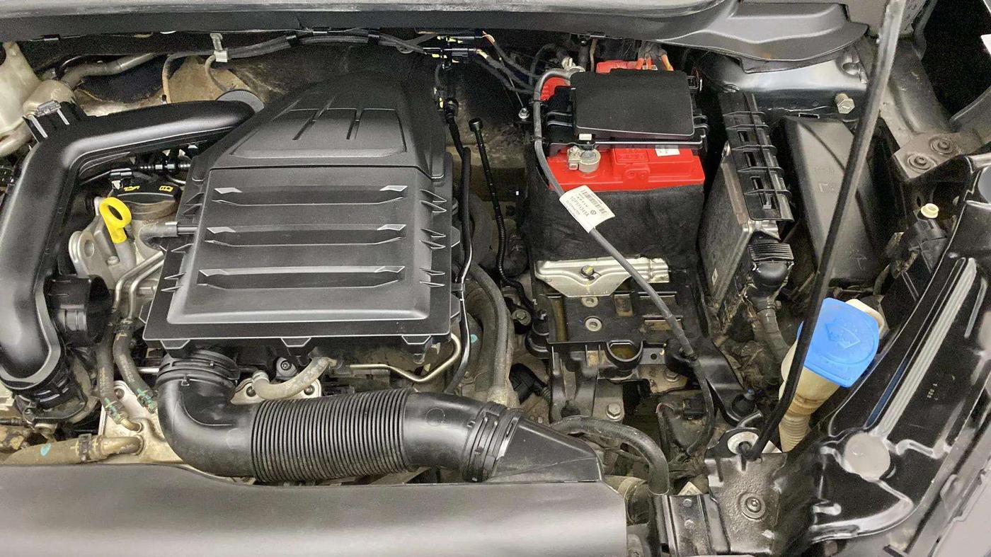 2021 Skoda KUSHAQ STYLE 1.0L TSI AT, Petrol, Automatic, 54,778 km, Engine View - Left