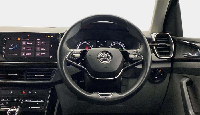 2021 Skoda KUSHAQ STYLE 1.0L TSI AT, Petrol, Automatic, 54,778 km, Steering Wheel Close Up