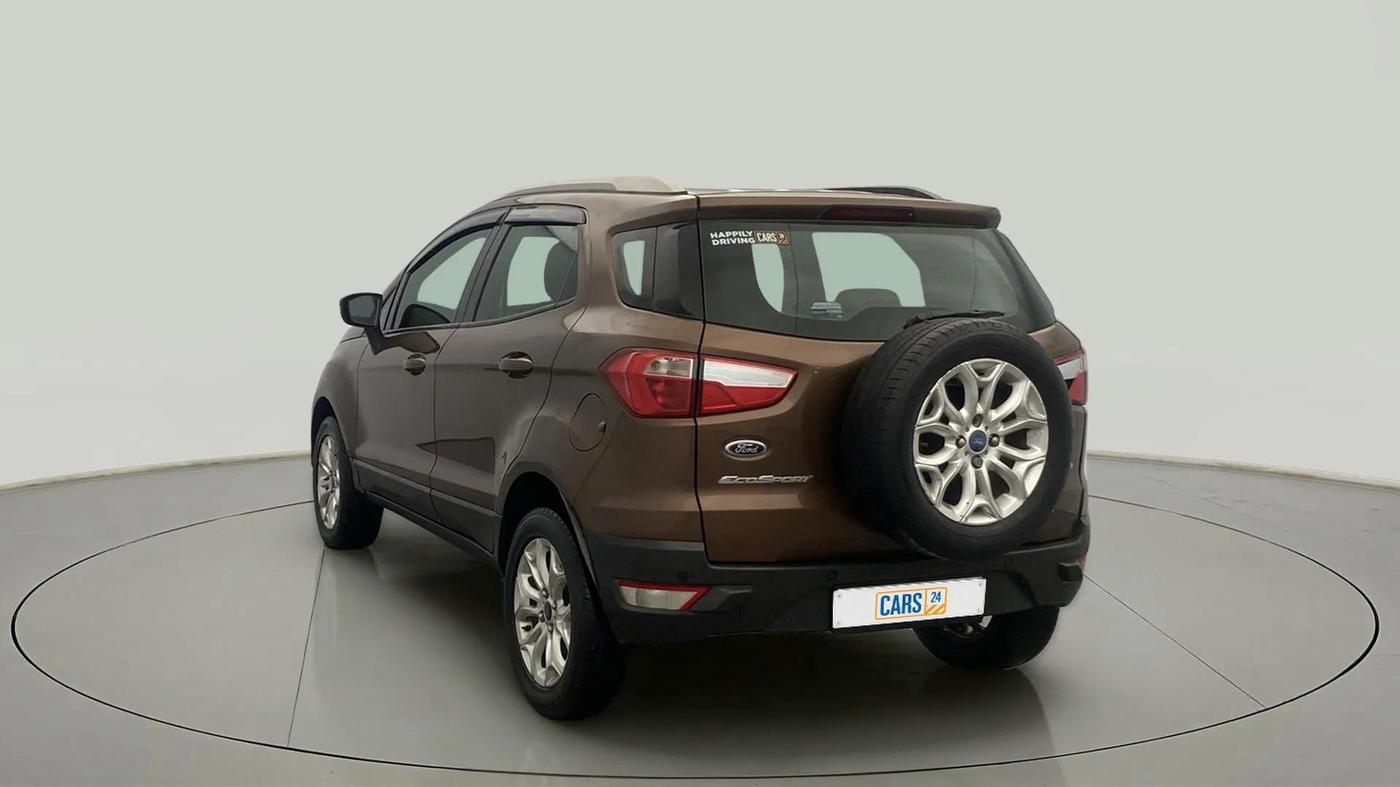 2016 Ford Ecosport TITANIUM 1.5L DIESEL, Diesel, Manual, 68,660 km, Left Back Diagonal