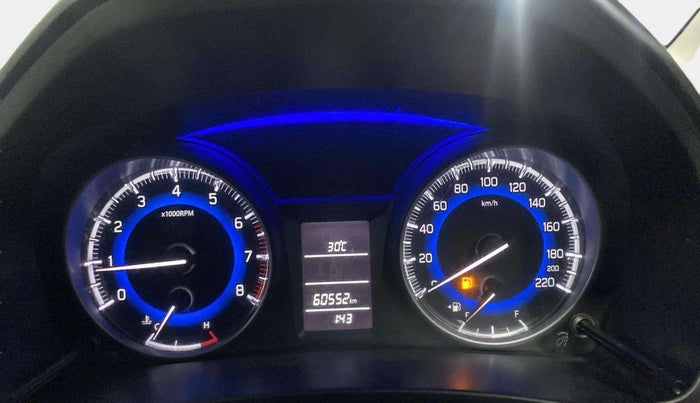 2018 Maruti Baleno DELTA PETROL 1.2, Petrol, Manual, 60,543 km, Odometer Image