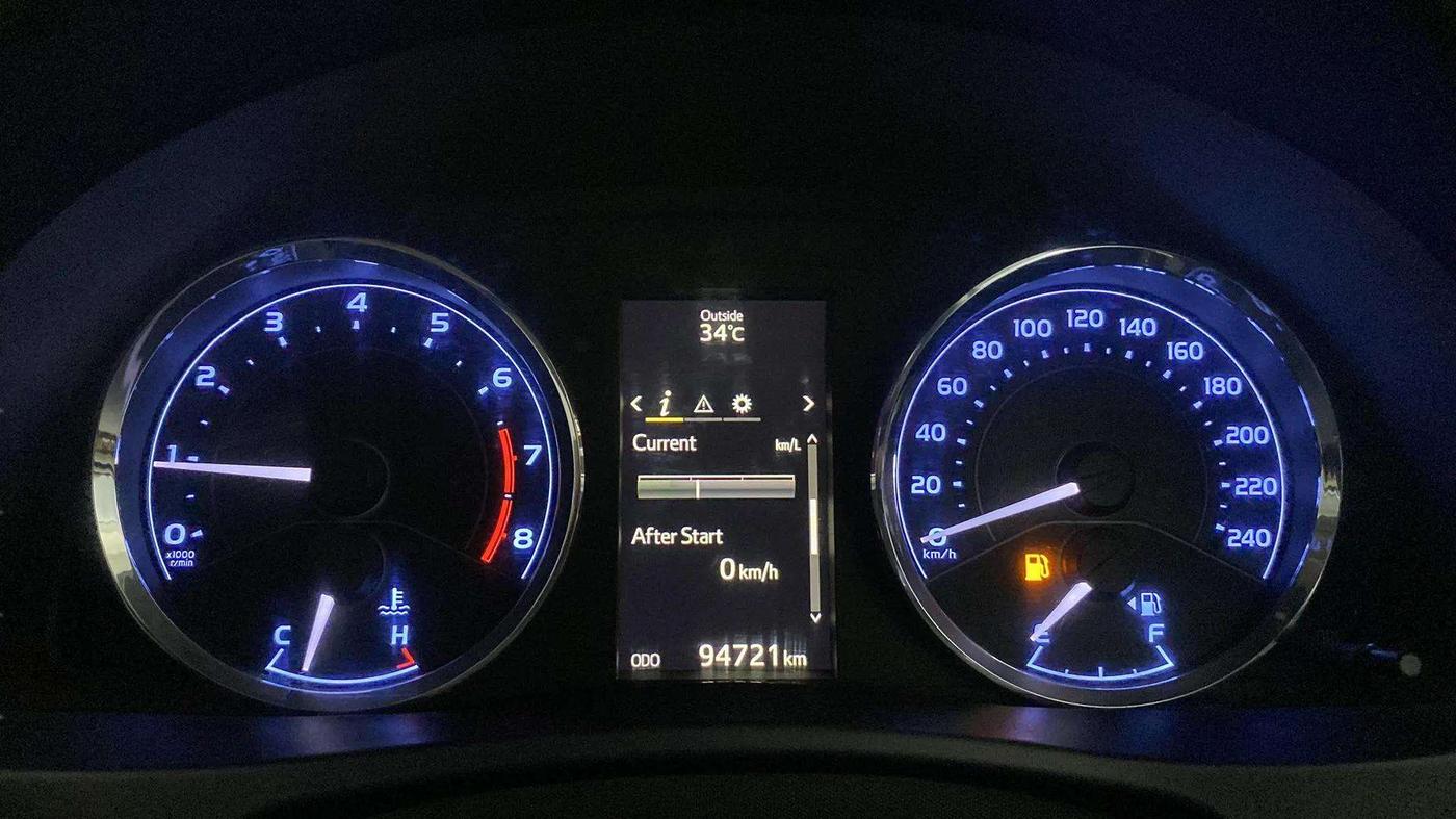 2018 Toyota Corolla Altis G PETROL, Petrol, Manual, 94,710 km, Odometer Image