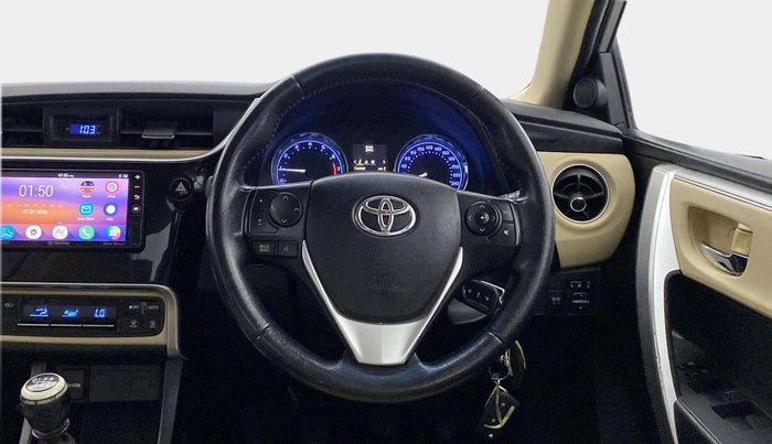 2018 Toyota Corolla Altis G PETROL, Petrol, Manual, 94,710 km, Steering Wheel Close Up