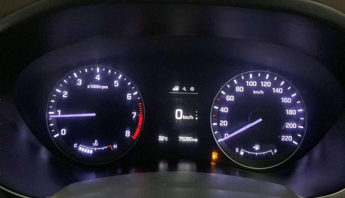 2015 Hyundai Elite i20 ASTA 1.2, Petrol, Manual, 75,060 km, Odometer Image