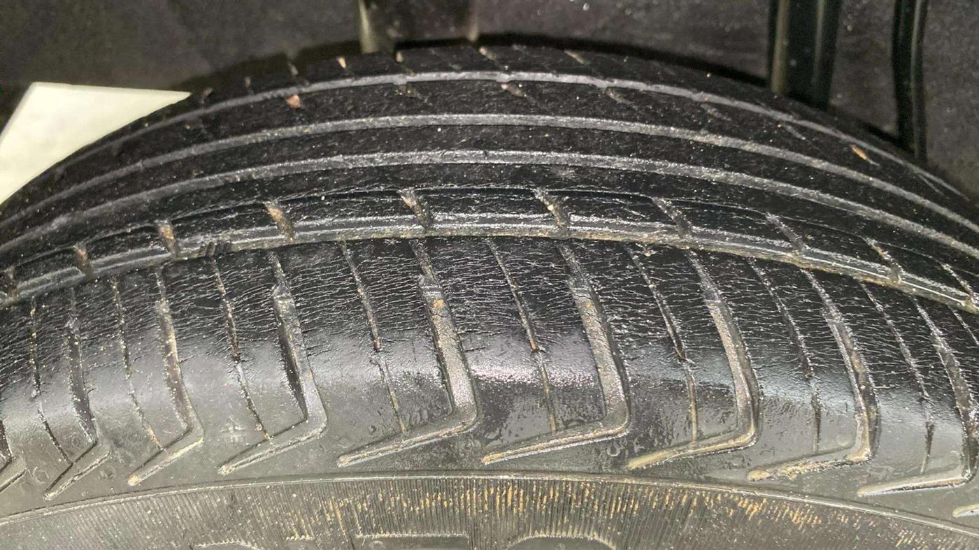 2019 Datsun Redi Go A, Petrol, Manual, 49,016 km, Right Rear Tyre Tread