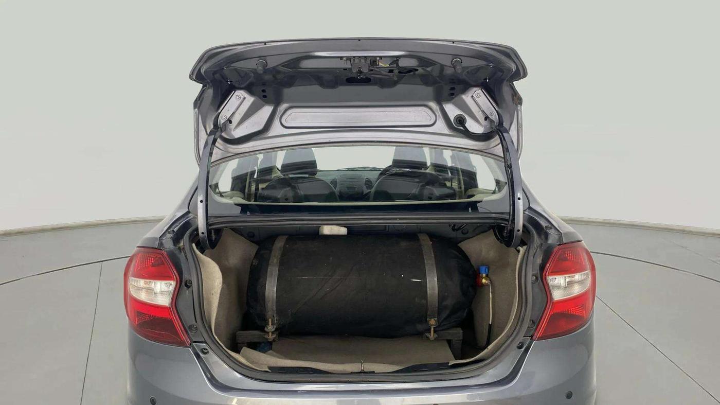 2018 Ford Figo Aspire TITANIUM 1.2 PETROL, CNG, Manual, 85,885 km, Boot Door Open