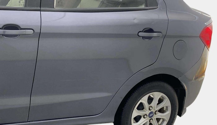 2018 Ford Figo Aspire TITANIUM 1.2 PETROL, CNG, Manual, 84,351 km, Rear left door - Minor scratches