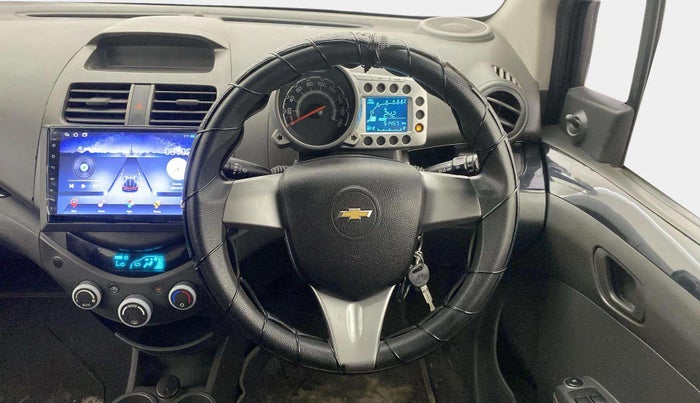 2012 Chevrolet Beat LT PETROL, Petrol, Manual, 51,445 km, Steering Wheel Close Up