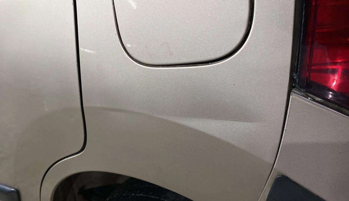 2013 Maruti Wagon R 1.0 VXI, Petrol, Manual, 48,457 km, Left quarter panel - Minor scratches