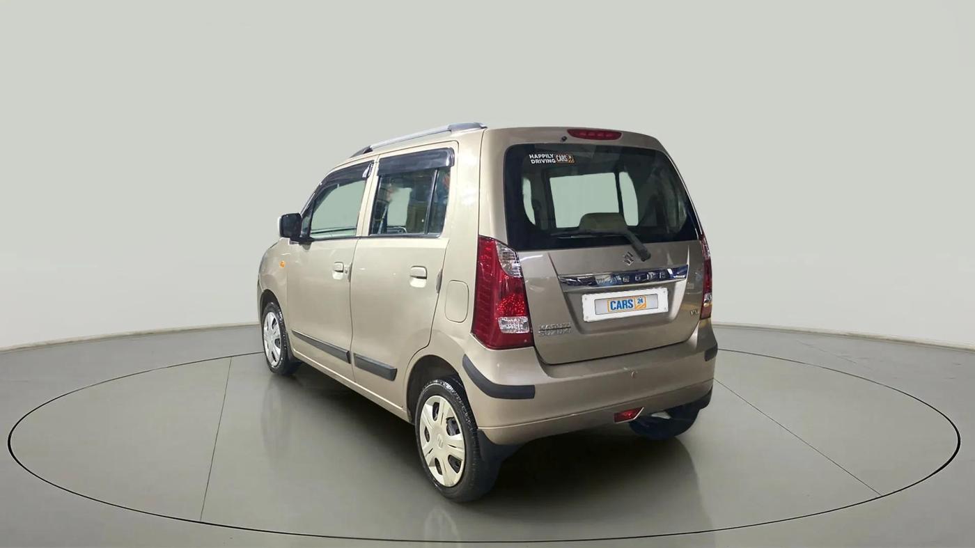 2013 Maruti Wagon R 1.0 VXI, Petrol, Manual, 48,457 km, Left Back Diagonal