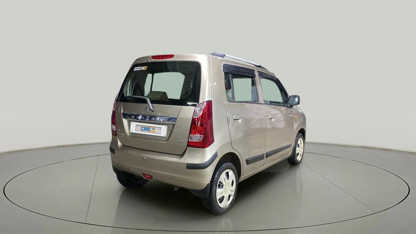 2013 Maruti Wagon R 1.0 VXI, Petrol, Manual, 48,457 km, Right Back Diagonal