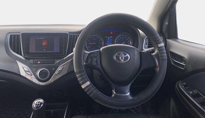 2019 Toyota Glanza G, Petrol, Manual, 50,178 km, Steering Wheel Close Up