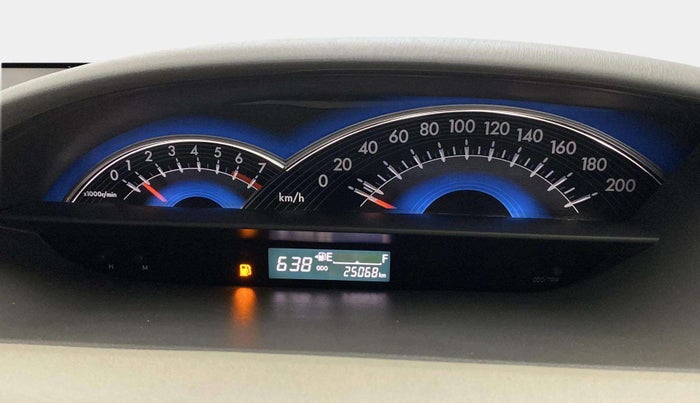 2015 Toyota Etios G, Petrol, Manual, 25,021 km, Odometer Image