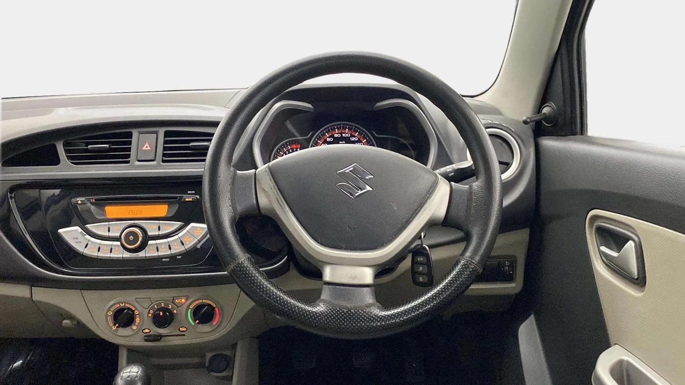 2018 Maruti Alto K10 VXI, Petrol, Manual, 38,040 km, Steering Wheel Close Up