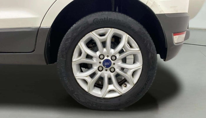 2017 Ford Ecosport TITANIUM 1.5L DIESEL, Diesel, Manual, 1,31,973 km, Left Rear Wheel