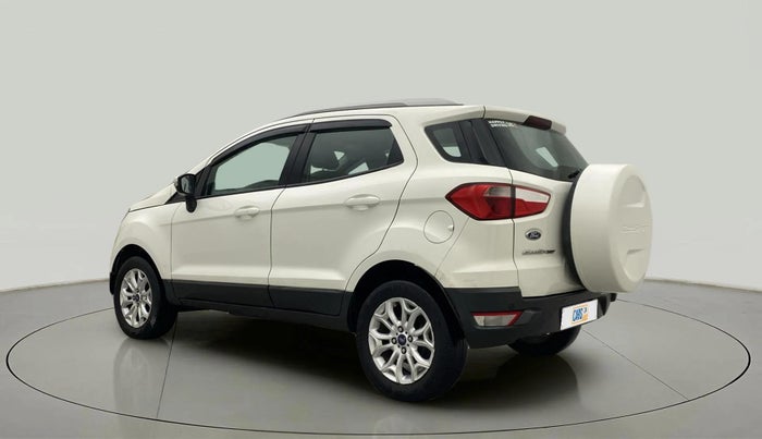 2017 Ford Ecosport TITANIUM 1.5L DIESEL, Diesel, Manual, 1,31,973 km, Left Back Diagonal