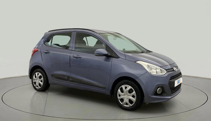 2016 Hyundai Grand i10 SPORTZ 1.2 KAPPA VTVT, Petrol, Manual, 57,730 km, Right Front Diagonal
