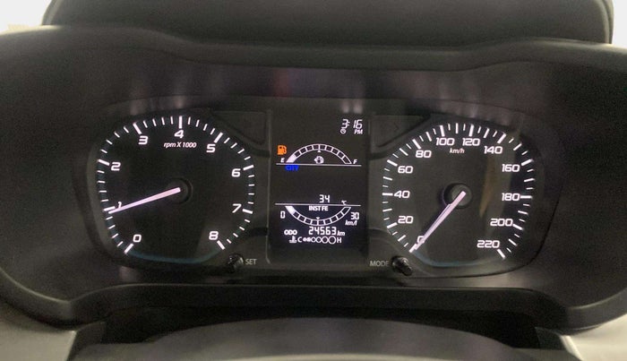 2021 Tata ALTROZ XZ PETROL, Petrol, Manual, 24,544 km, Odometer Image