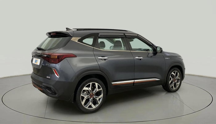 2022 KIA SELTOS X LINE 1.4 PETROL DCT, Petrol, Automatic, 62,157 km, Right Back Diagonal