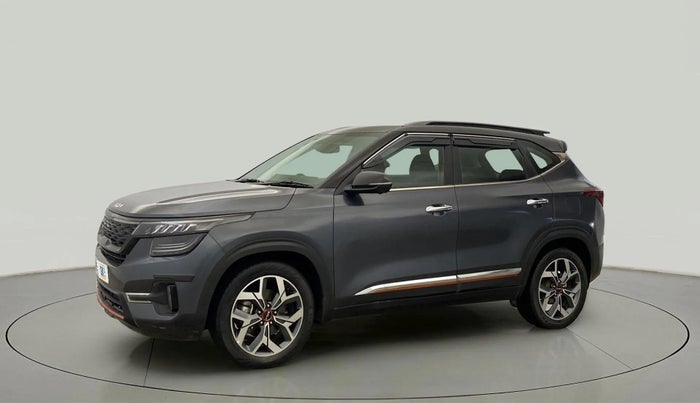 2022 KIA SELTOS X LINE 1.4 PETROL DCT, Petrol, Automatic, 62,157 km, Left Front Diagonal