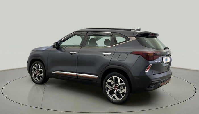 2022 KIA SELTOS X LINE 1.4 PETROL DCT, Petrol, Automatic, 62,157 km, Left Back Diagonal
